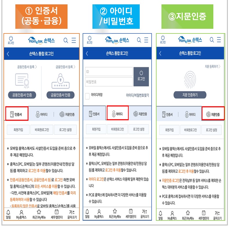 로그인방법